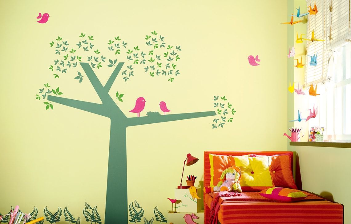 Kid S Room Wall Painting Design Ideas Kids World Décor Asian Paints Glow Themes