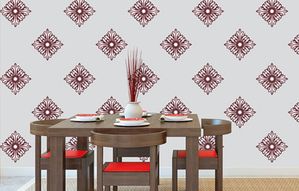 Designer Range Of Wall Painting Stencils For Your Home