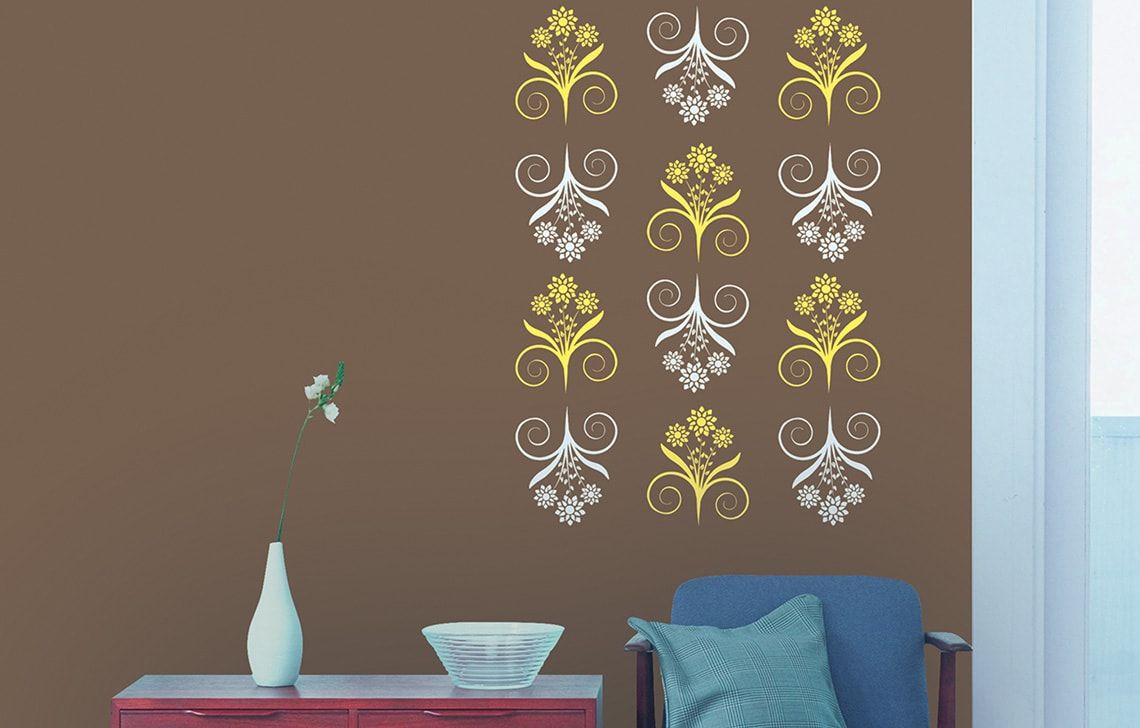 Designer Range Of Wall Painting Stencils For Your Home