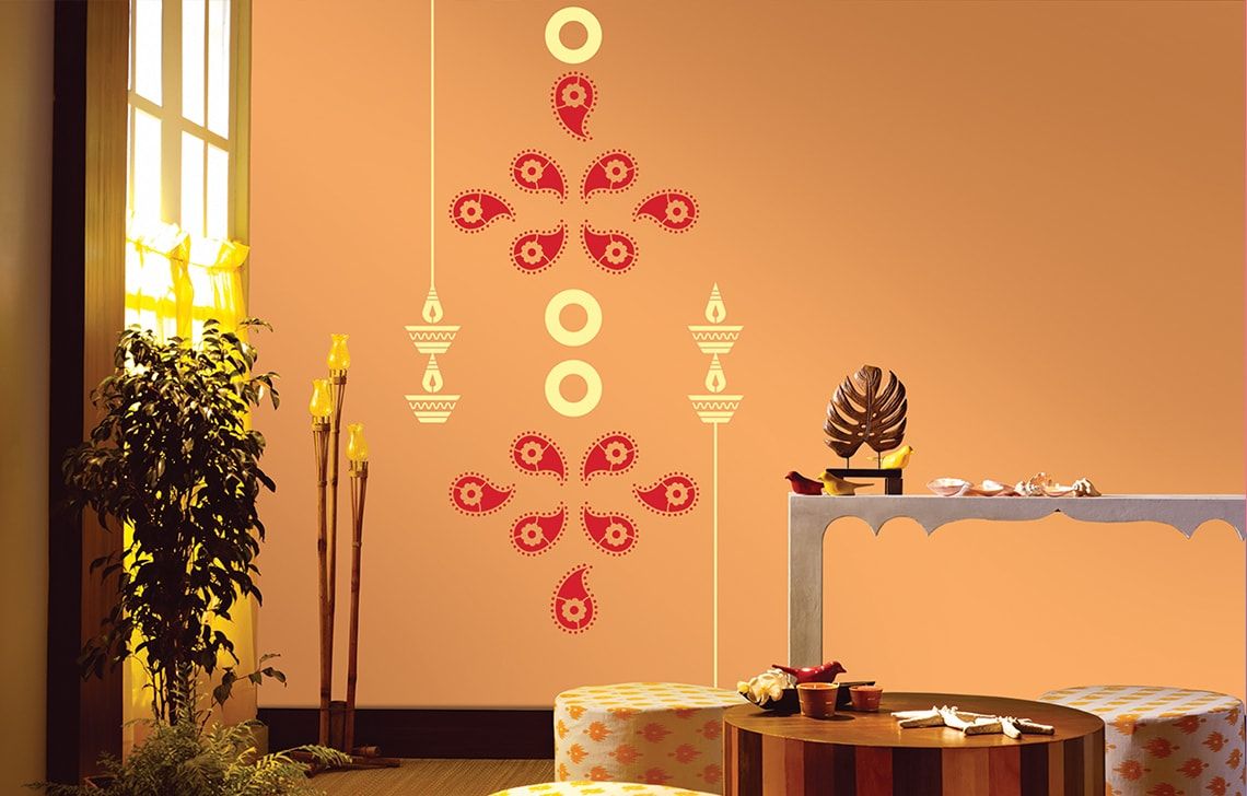 Designer Range Of Wall Painting Stencils For Your Home