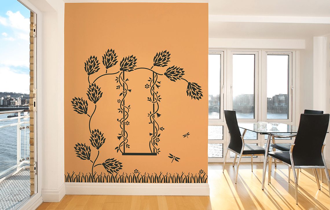 Designer Range Of Wall Painting Stencils For Your Home