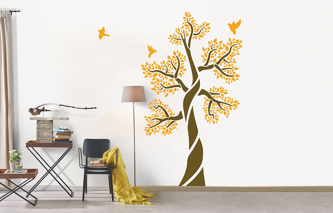 Designer Range Of Wall Painting Stencils For Your Home Asian Paints