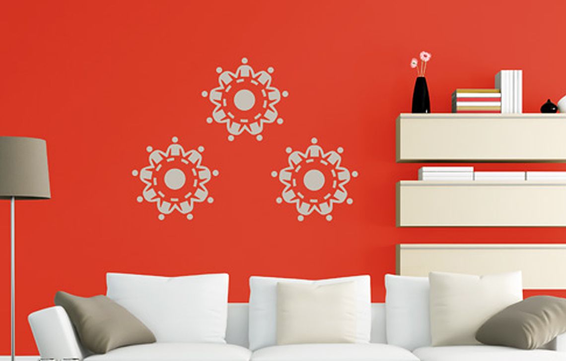 Designer Range Of Wall Painting Stencils For Your Home