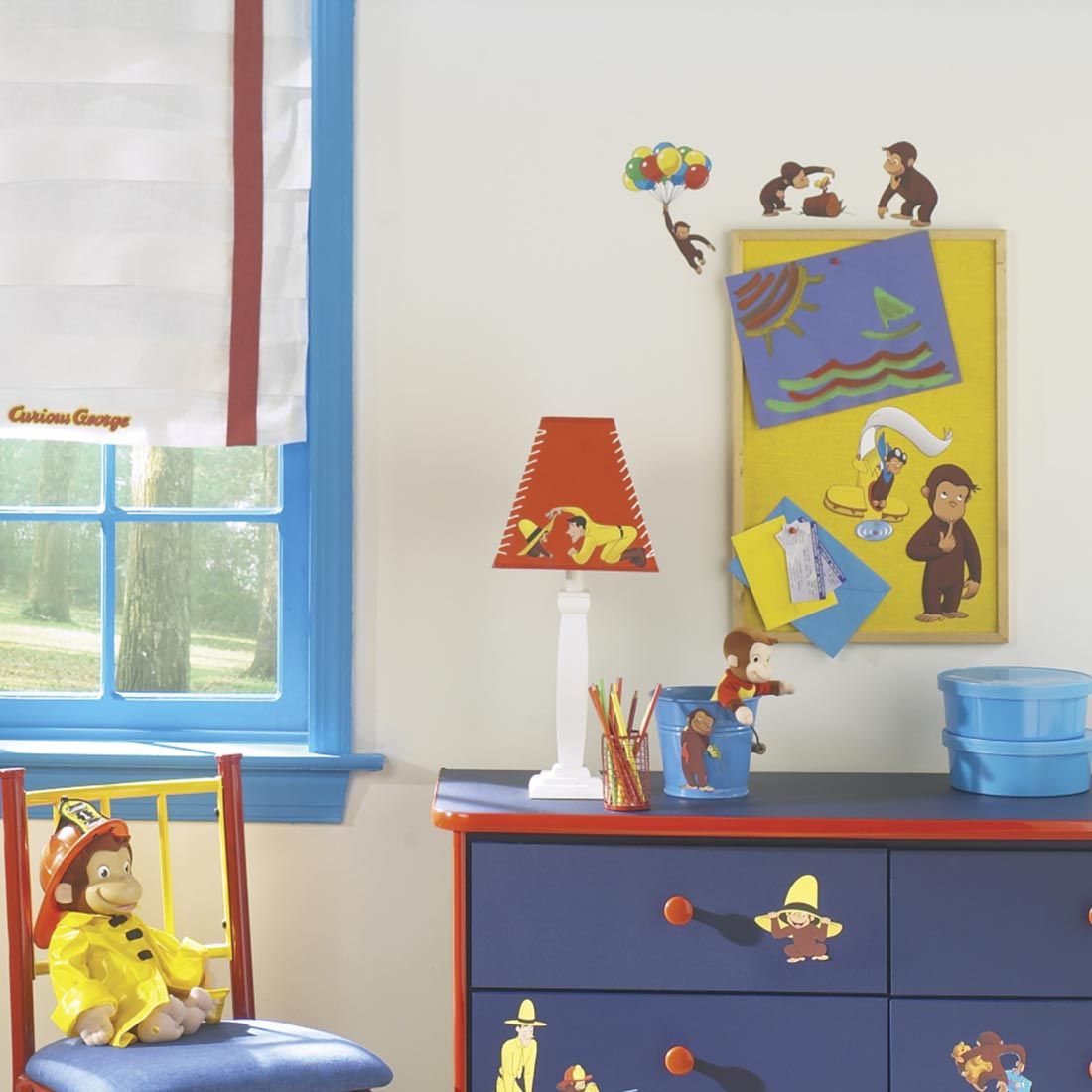 Asian Paints Wall Ons Curious George Wall Sticker
