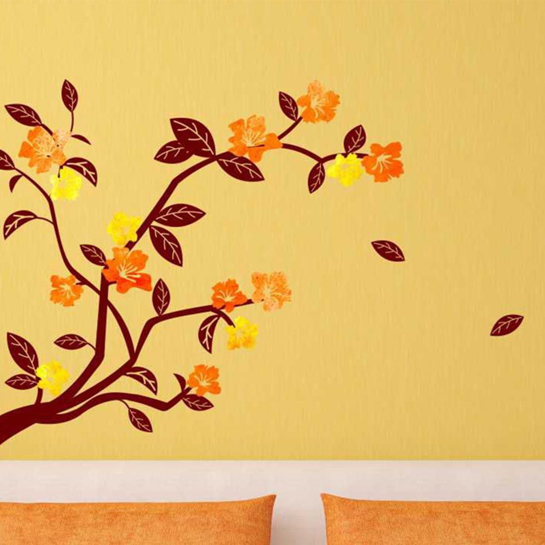 Featured image of post Flower Painting Designs On Walls / Ecraftindia mummy da dhaba wall hanging.