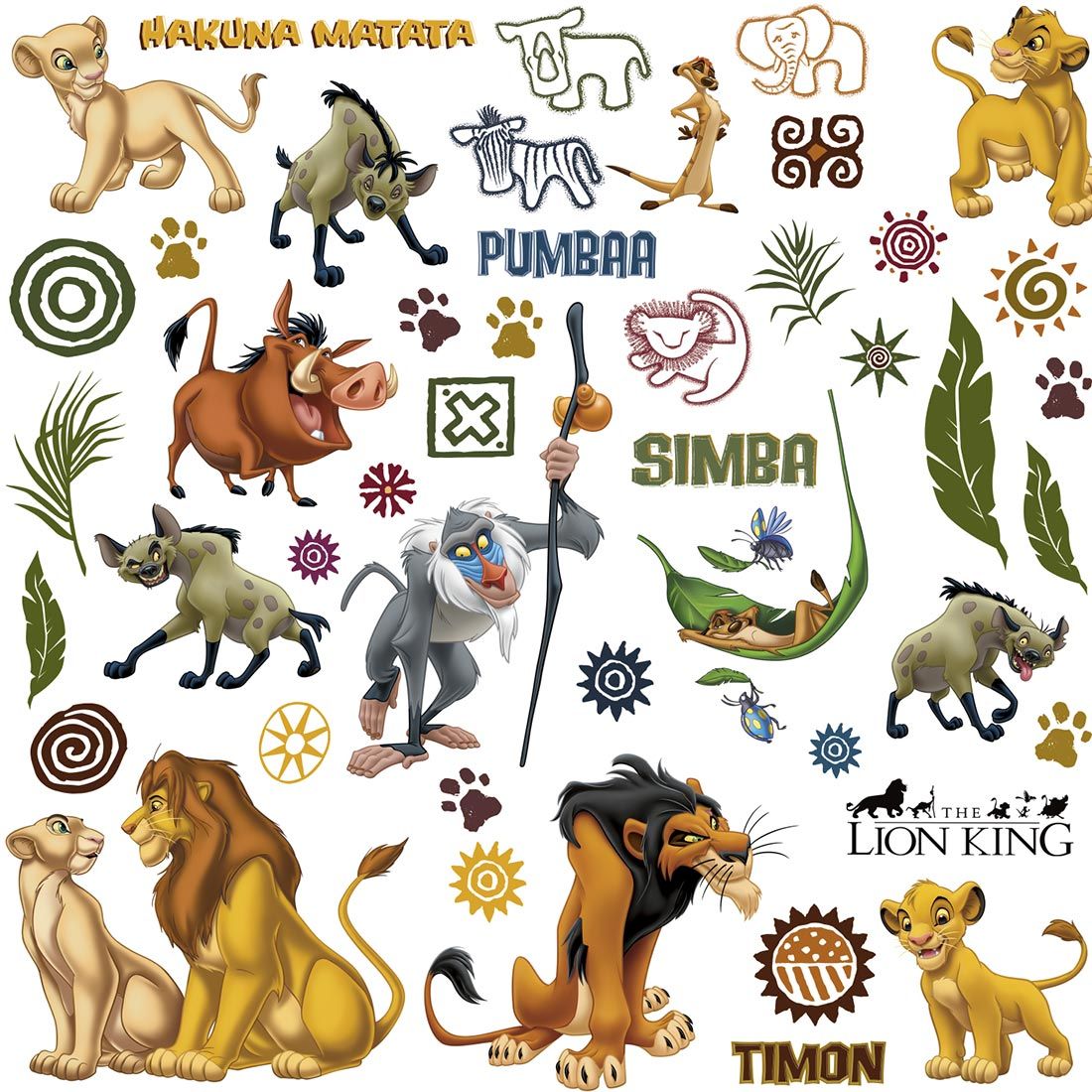 Asian Paints Wall Ons Orignal Disney The Lion King Sticker Orignal Disney The Lion King