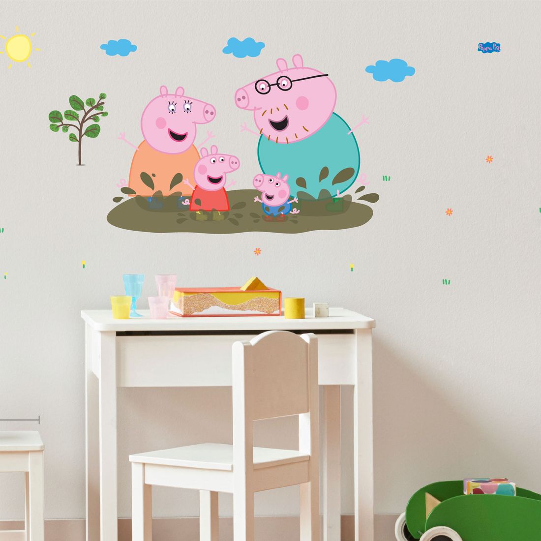 Asian Paints Wall Ons Peppa Pig Puddle Fun With The Family Wall