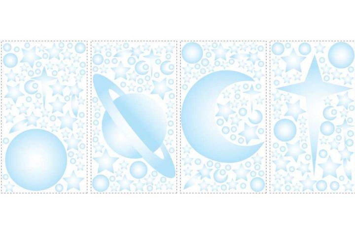 Celestial Peel and Stick Wall Decals