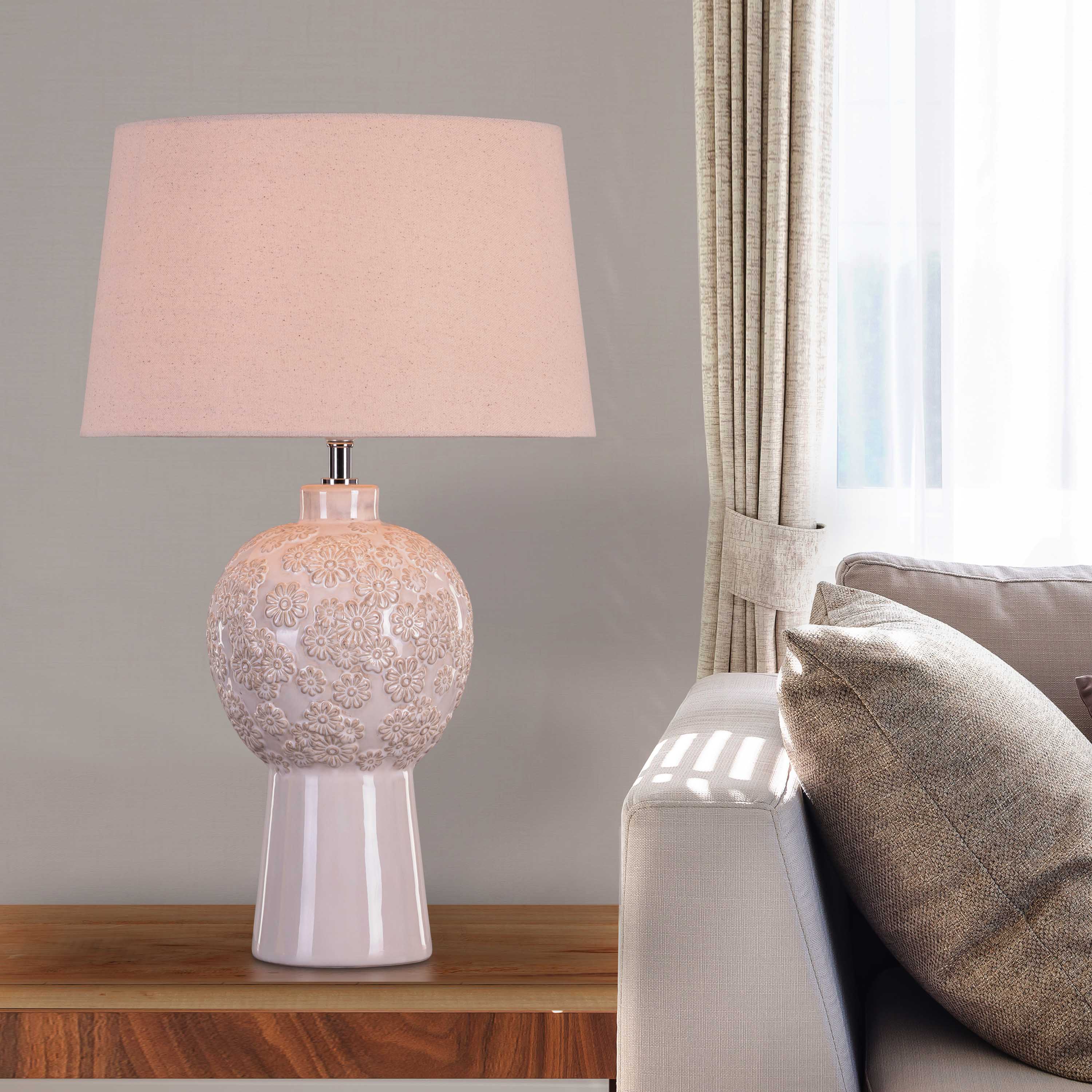 Baby's Breath Ceramic Table Lamp