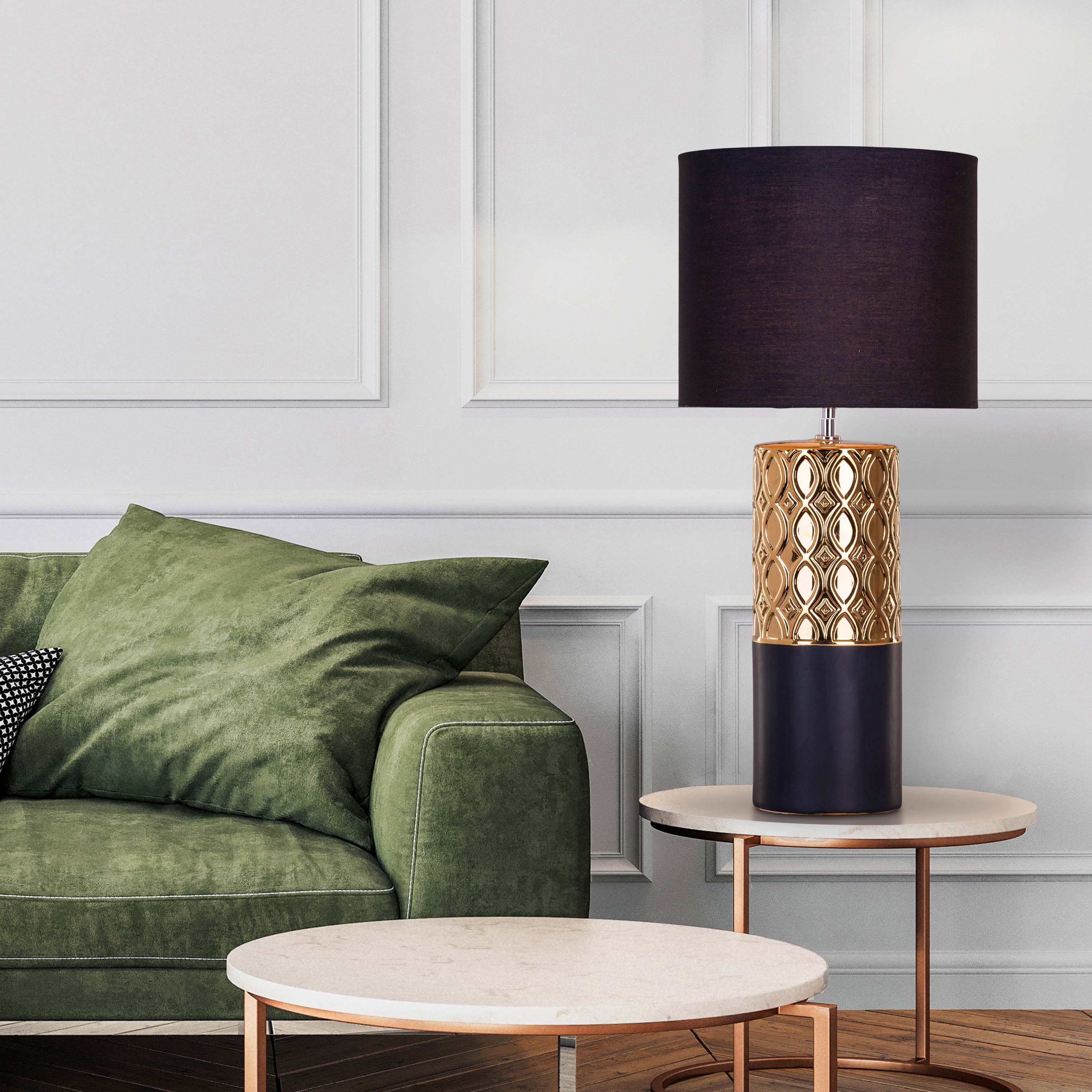 Gold Rush Ceramic Table Lamp
