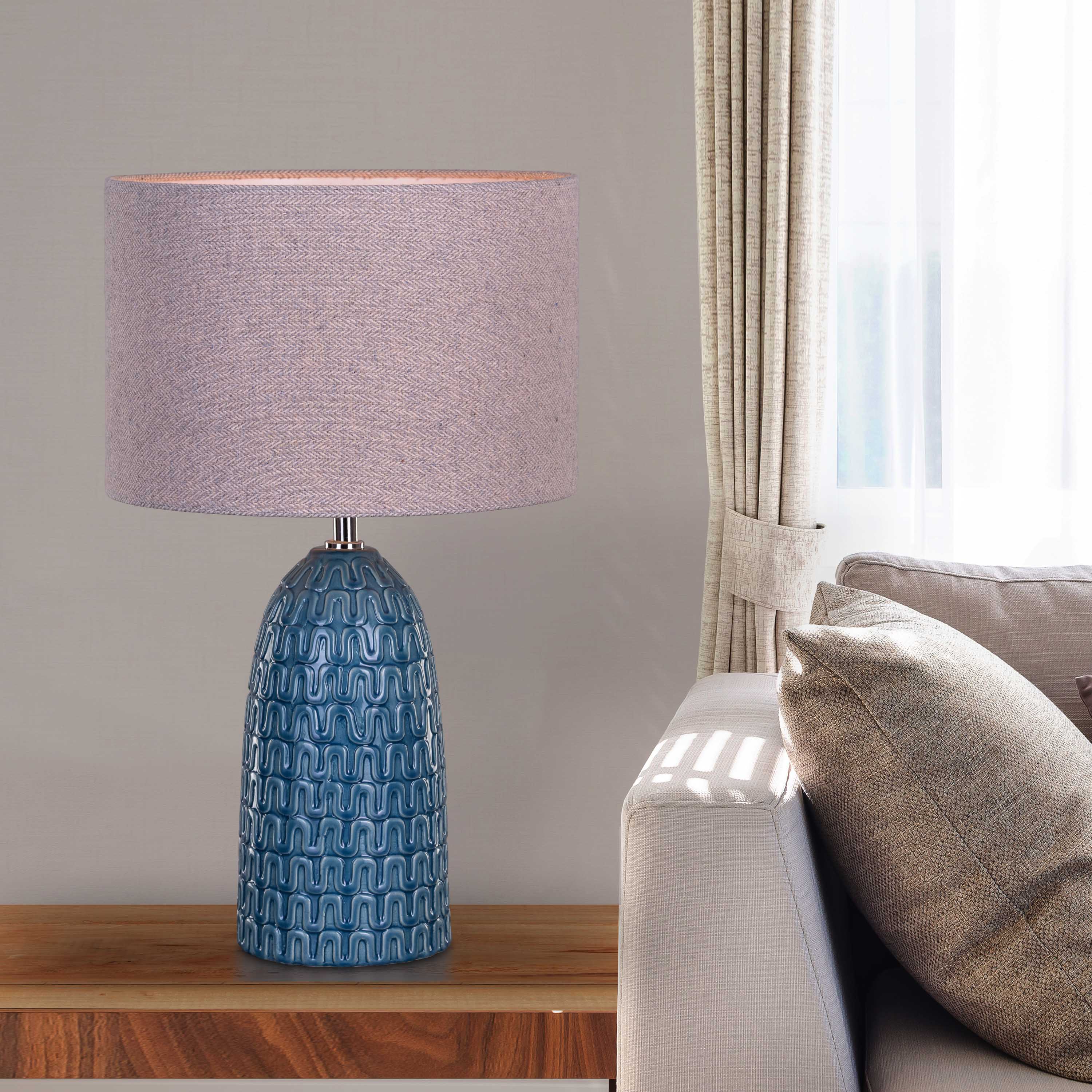 Summer Skies Ceramic Table Lamp