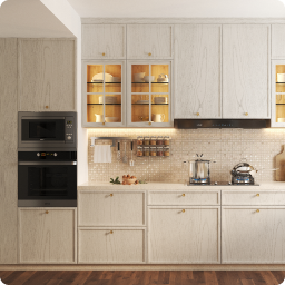 Straight kitchen