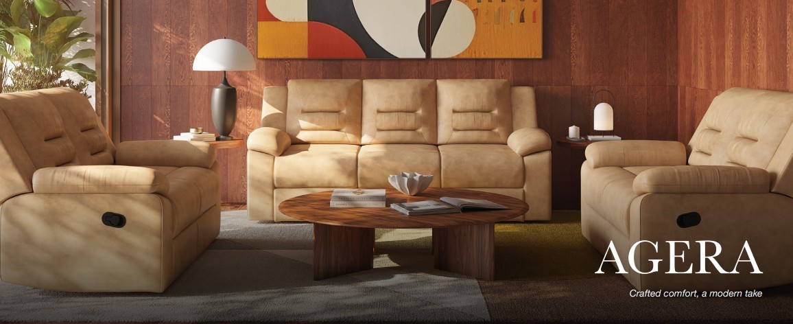 Agera 2S Recliner - Bgundy