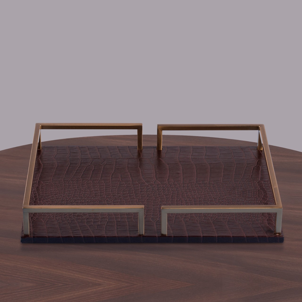 Hand's On Rectangle Tray Decor