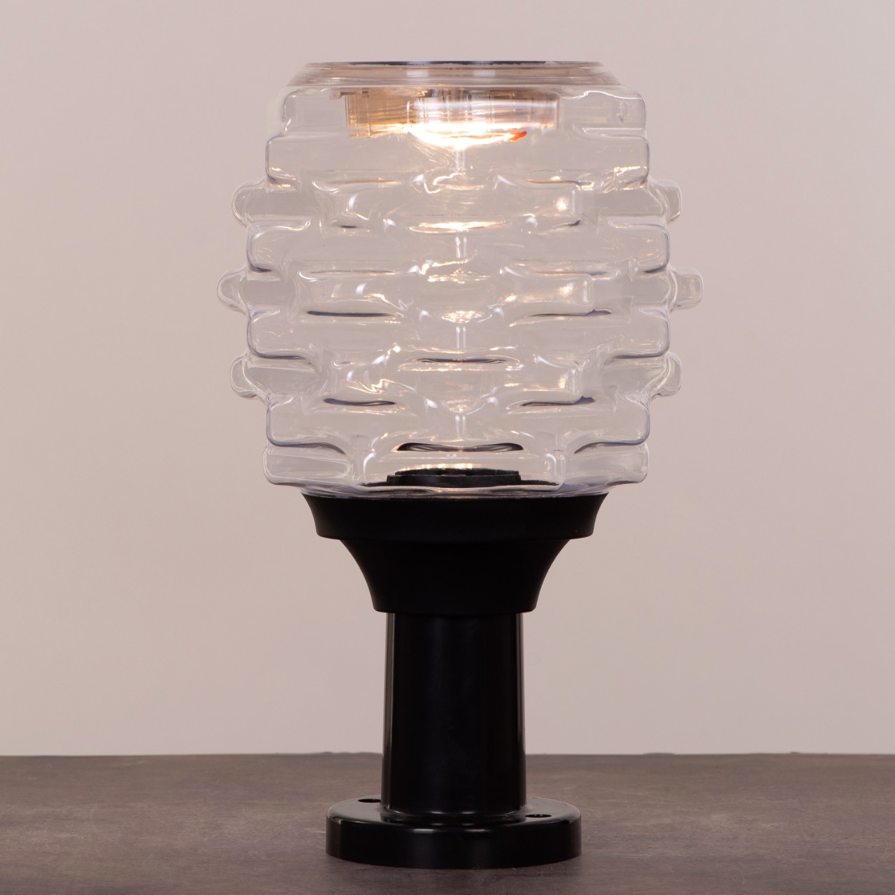 Lava Planet (Built-In LED) Solar Powered Gate Light