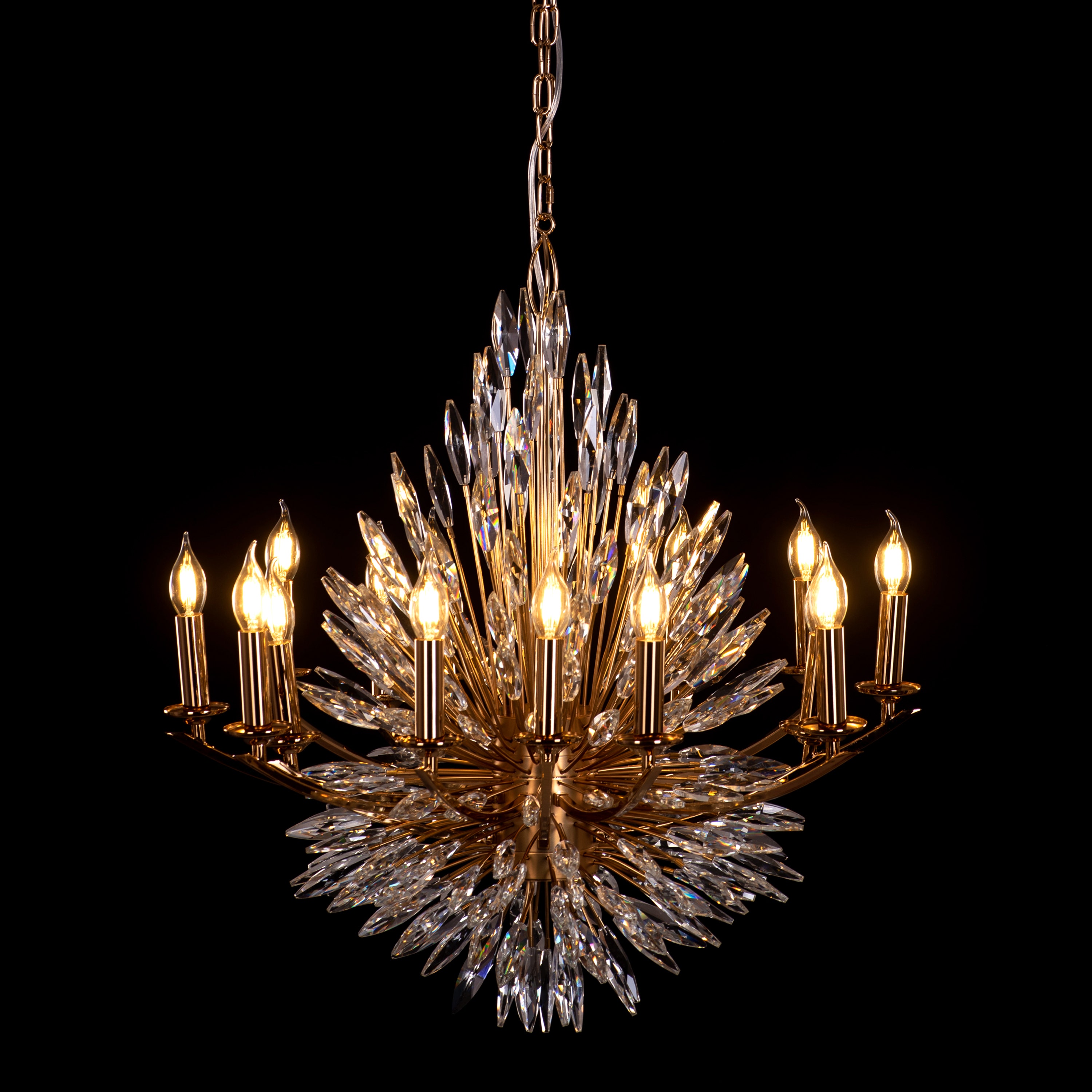 Jewel Of My Heart (Gold) Crystal Signature Chandelier