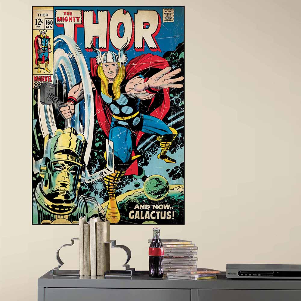 Comic Book Cover Thor Designer Wallpaper From Nilaya By Asian Paints