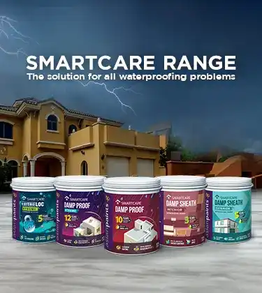 Banner image for the Smartcare Range by Asian Paints