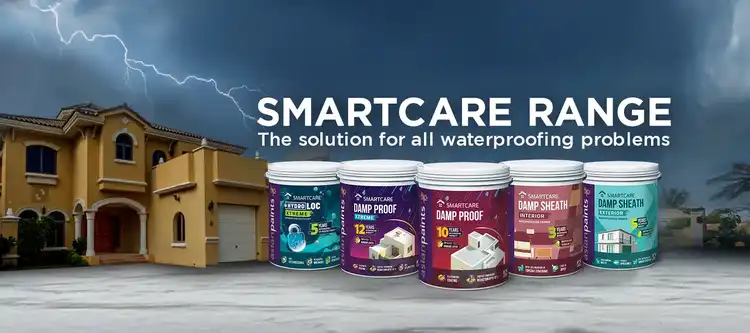 Banner image for the Smartcare Range by Asian Paints