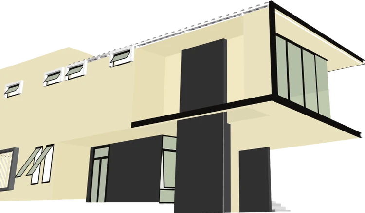 House exterior painted in Touch of Spring