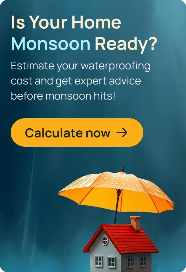 Is your home monsoon ready? Estimate your waterproofing cost with the Asian Paints waterproofing calculator