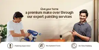 Banner image for giving makeover to home through expert painting services by Asian Paints